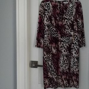 👠👠 Animal patternl dress by Calvin Klein